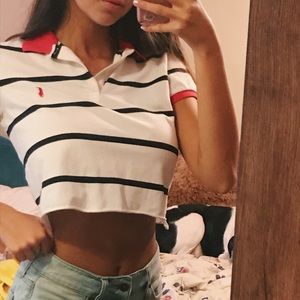 Ralph Lauren Cropped Polo